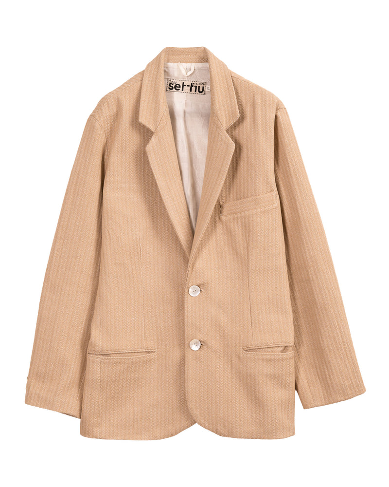 Wave Hill Relaxed Blazer Camel