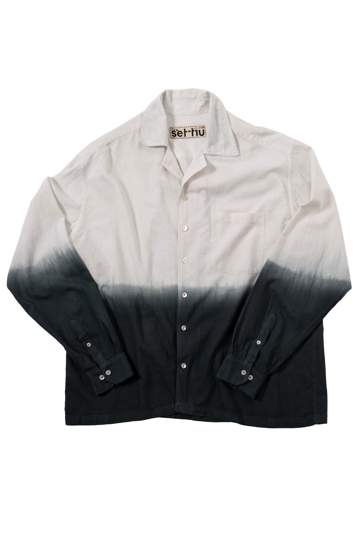 Apres Ski Camp Shirt White/Black