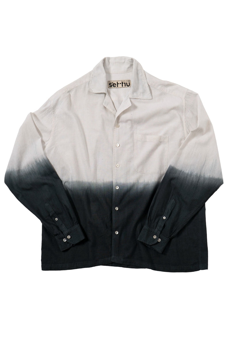 Apres Ski Camp Shirt White/Black