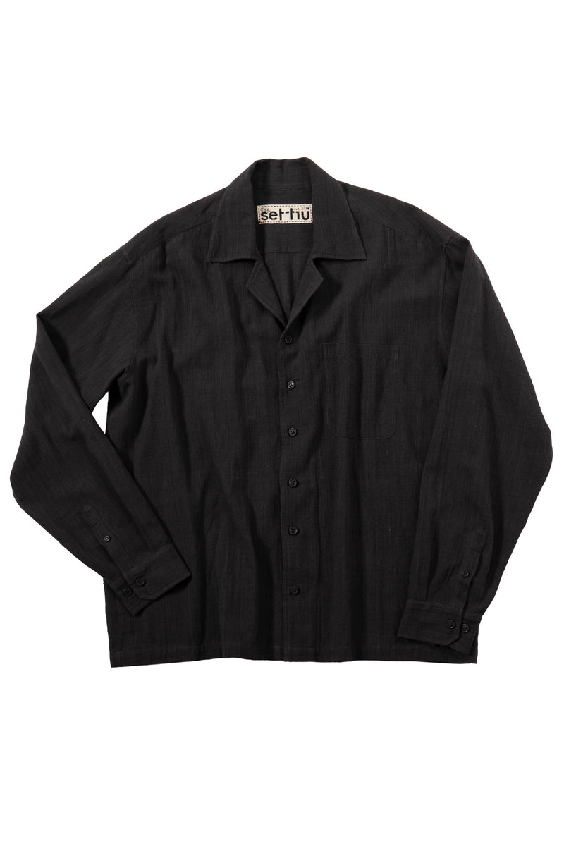 Apres Ski Camp Shirt Charcoal