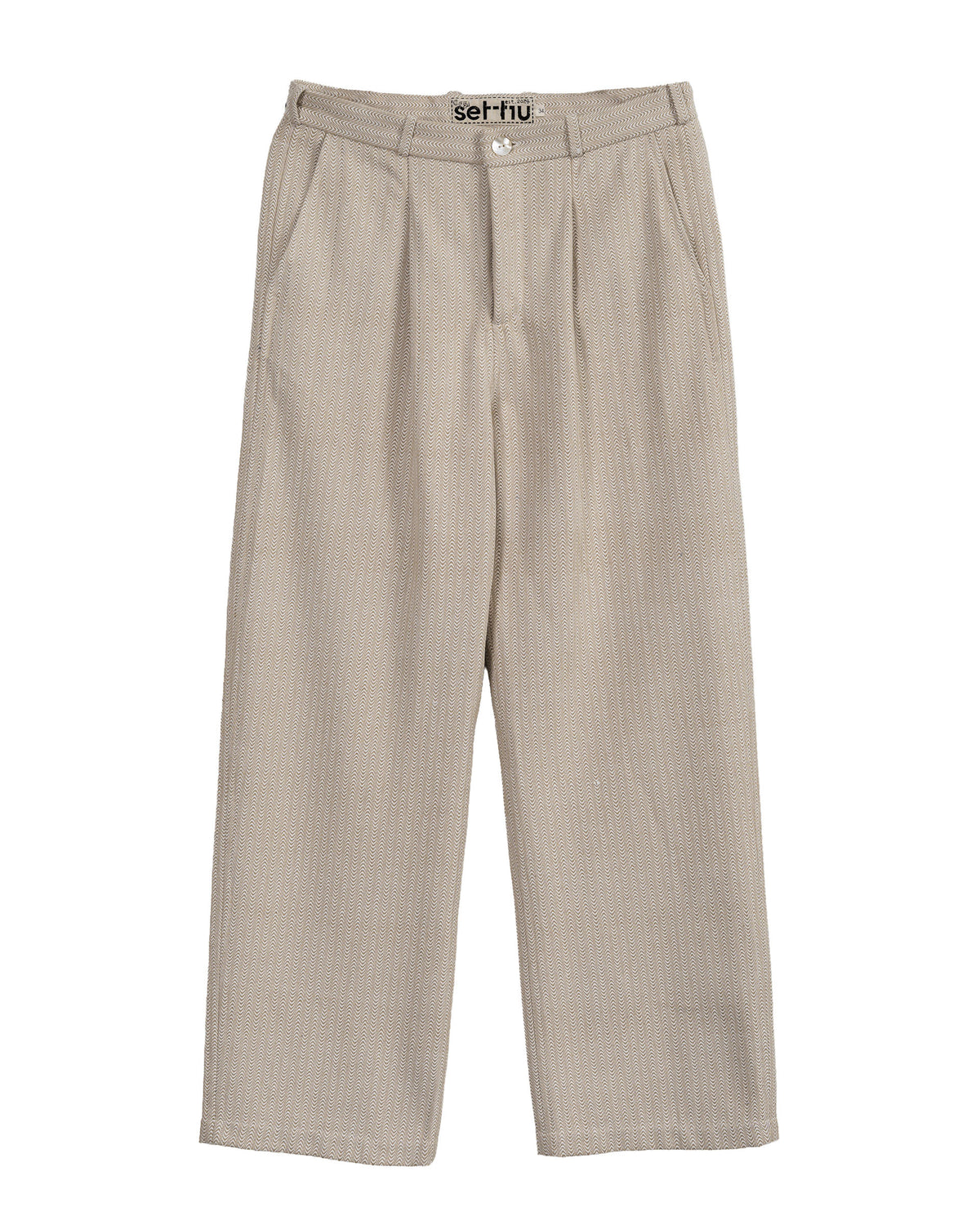 Wave Hill Summer Trouser Ivory