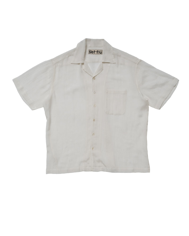 Coastal Camp Shirt White