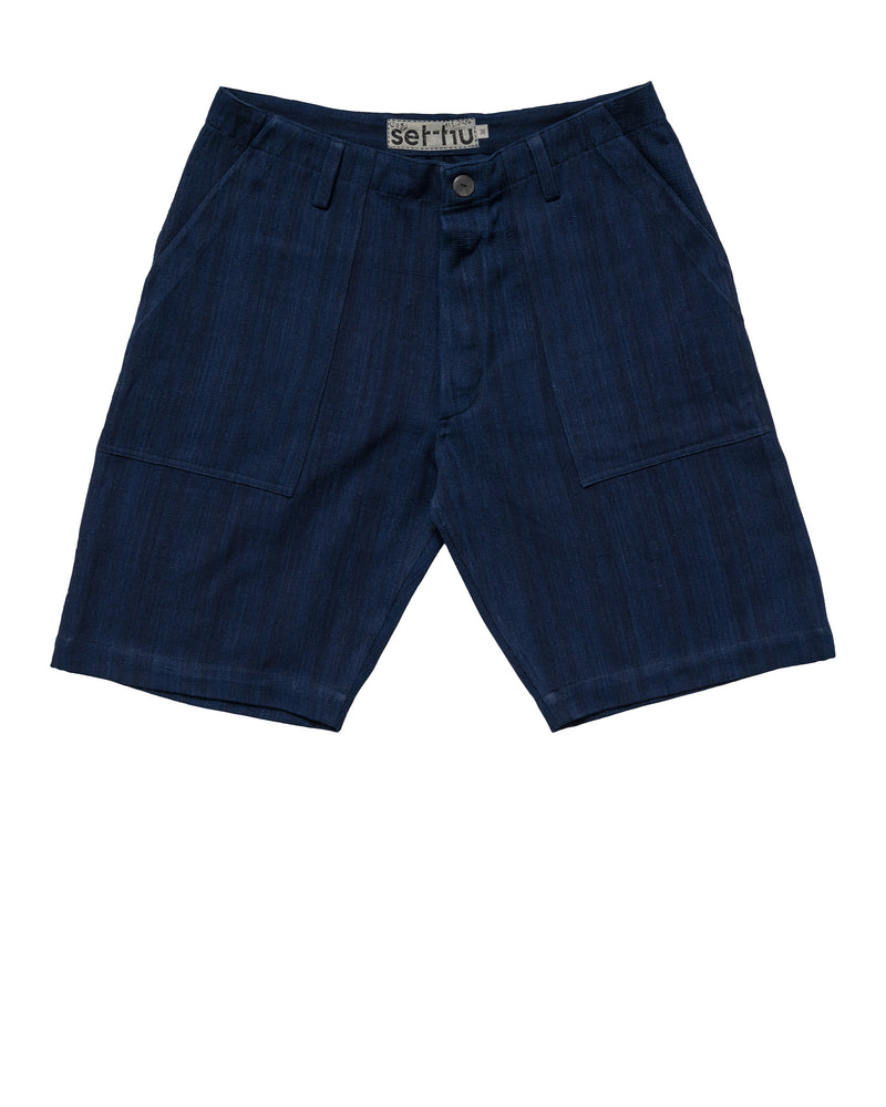 Long Wharf Fatigue Short Indigo