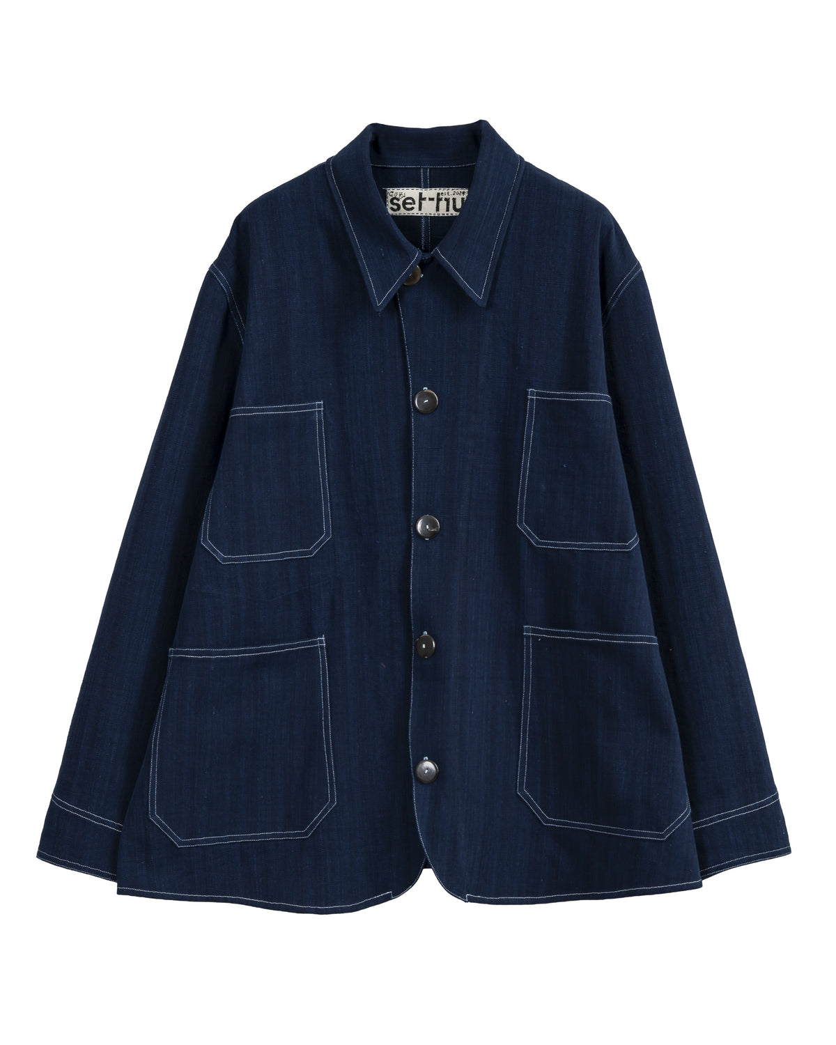 Long Wharf Chore Coat Indigo