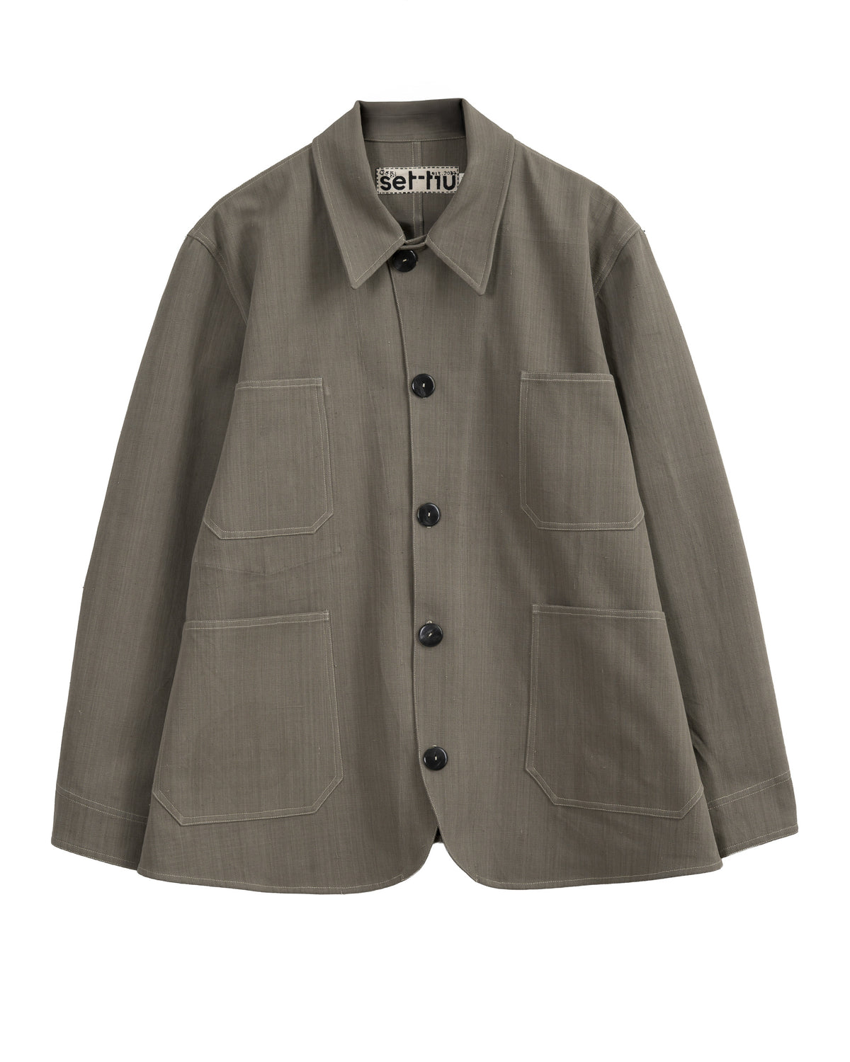 Long Wharf Chore Coat Olive