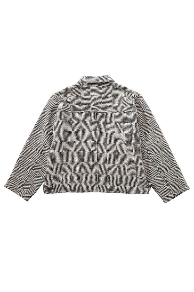 Black Diamond Trucker Jacket Diamond Weave
