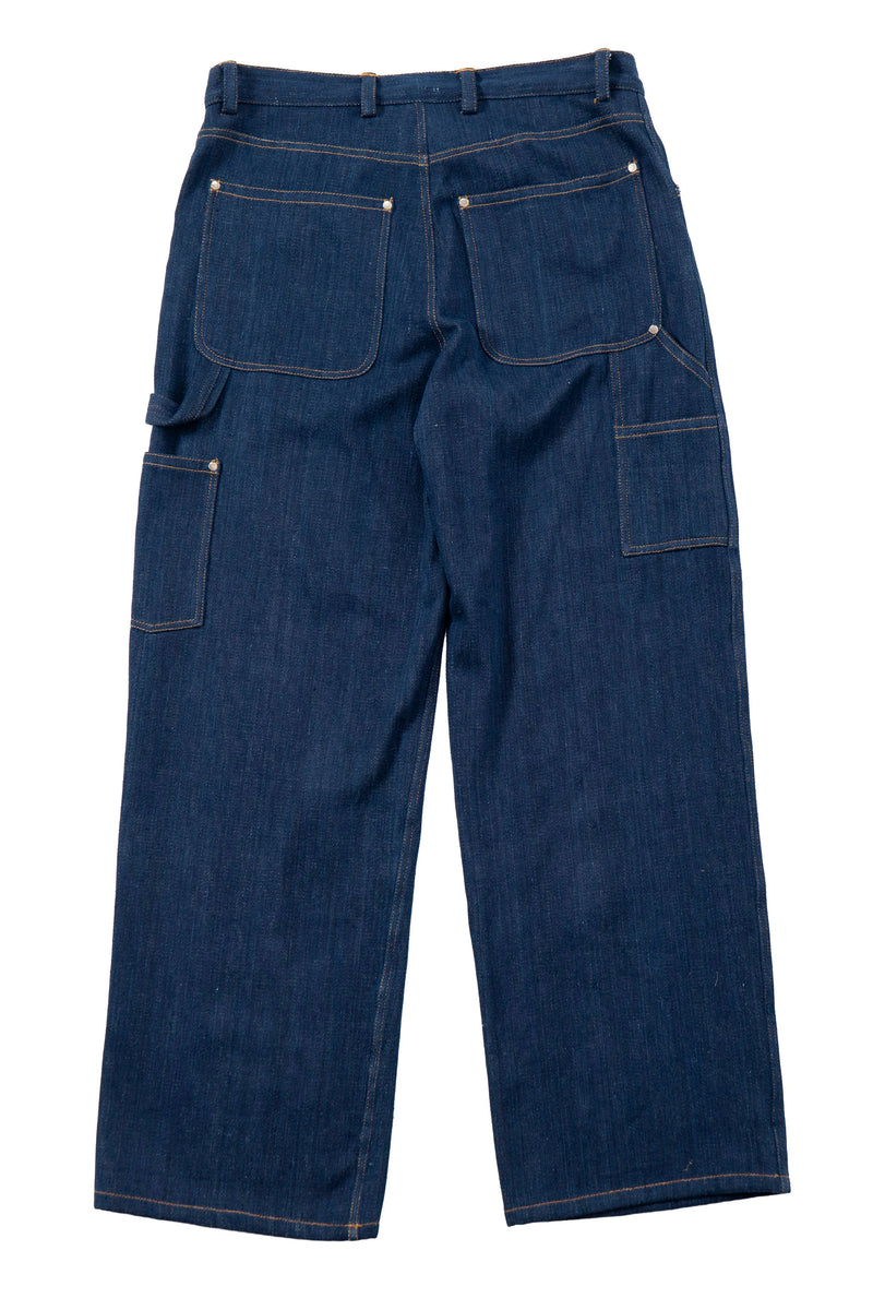 8-Pocket Utility Jean Indigo