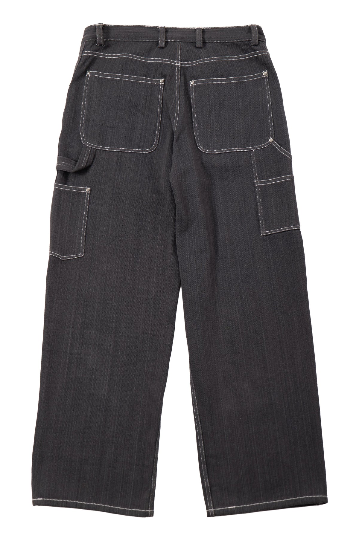 8-Pocket Utility Jean Charcoal