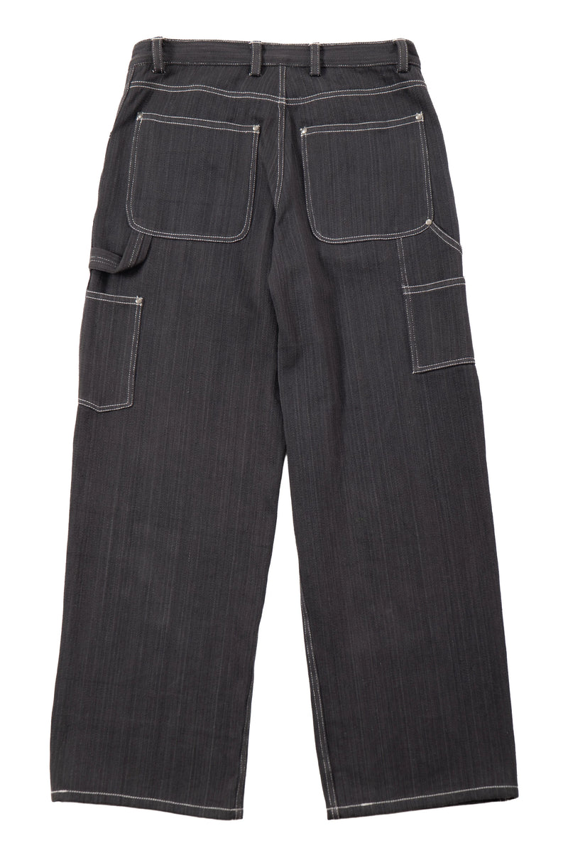 8-Pocket Utility Jean Charcoal