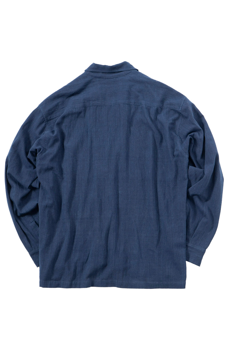 Apres Ski Camp Shirt Indigo