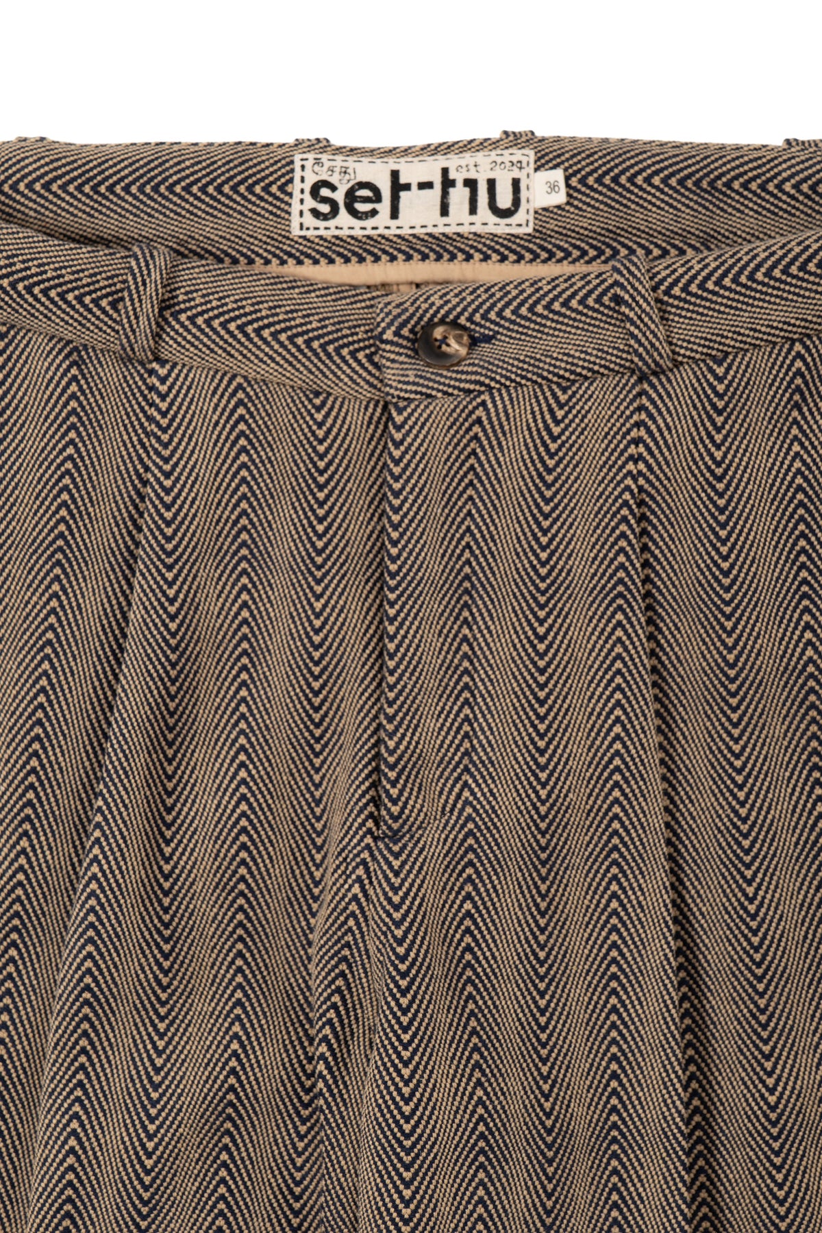 Wave Hill Pleated Trouser