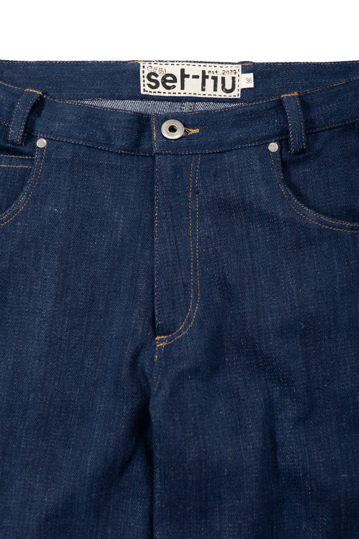 8-Pocket Utility Jean Indigo