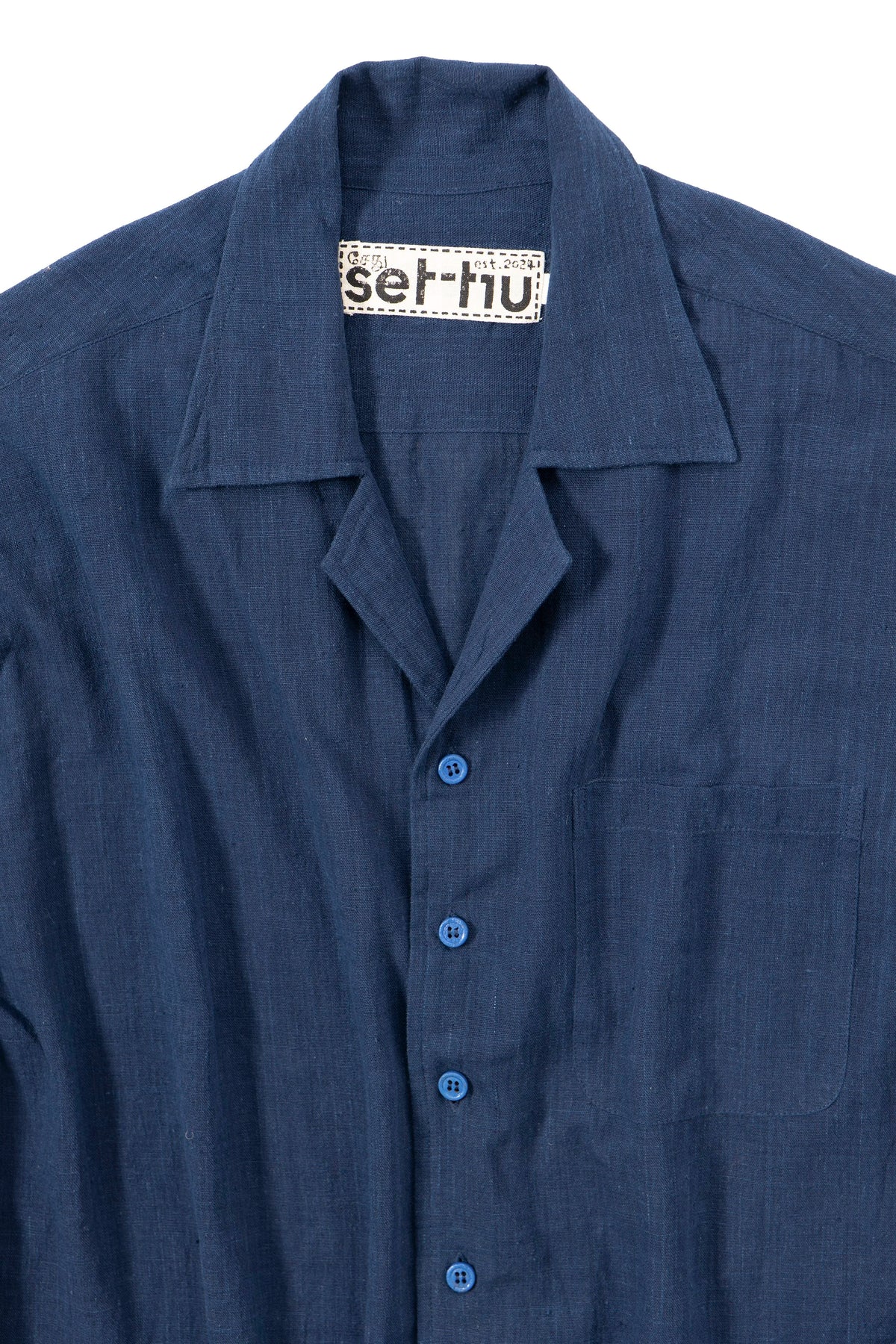 Apres Ski Camp Shirt Indigo