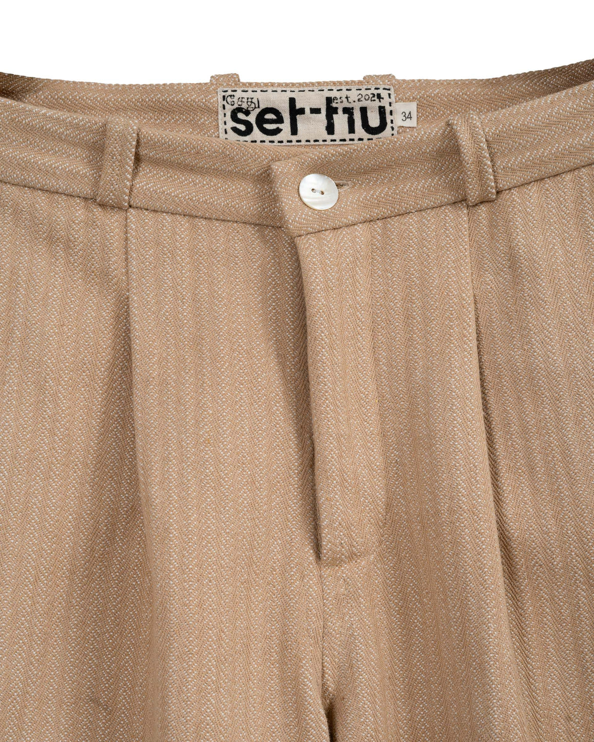 Wave Hill Summer Trouser Camel