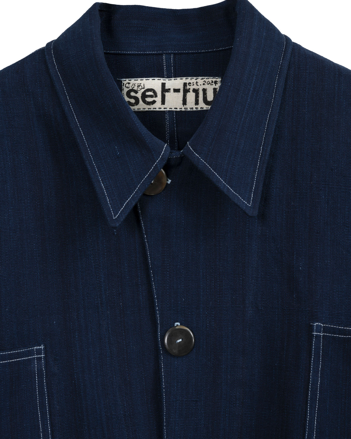 Long Wharf Chore Coat Indigo