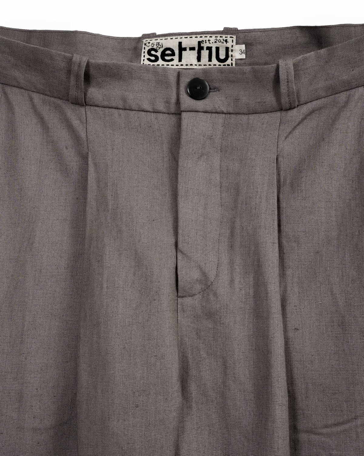 Dusk Pleated Trouser Mauve