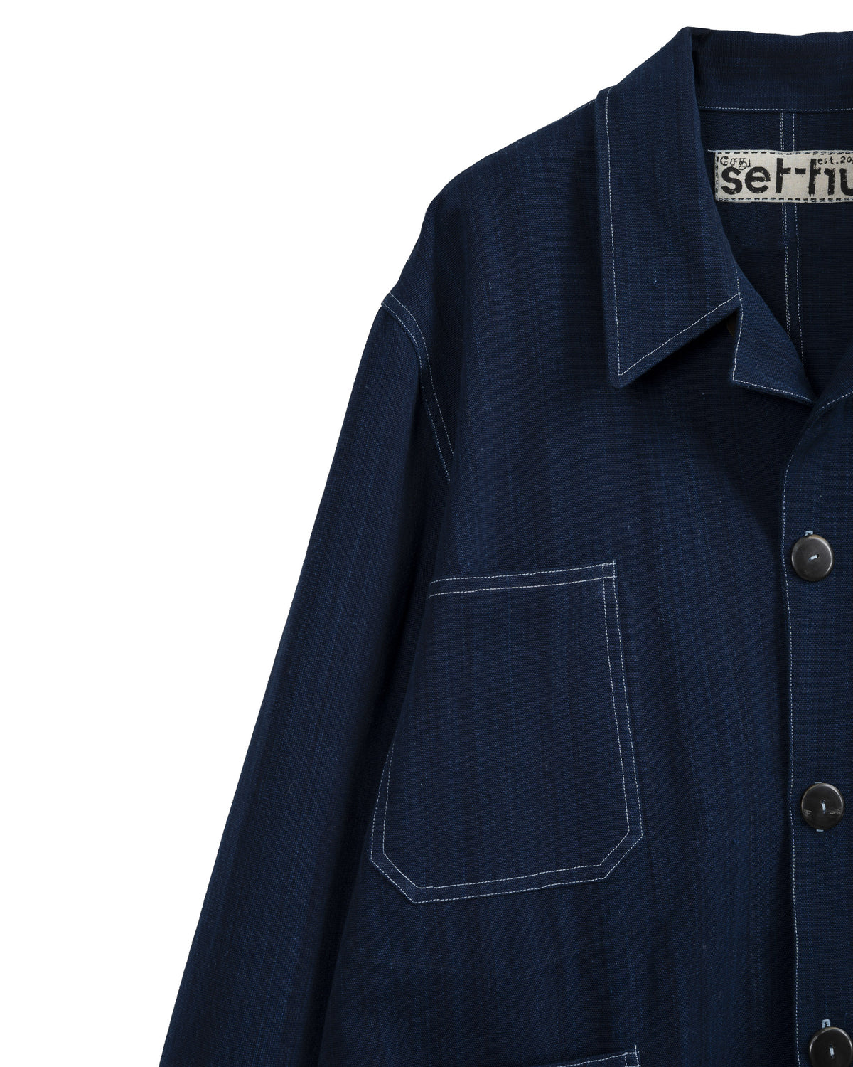 Long Wharf Chore Coat Indigo