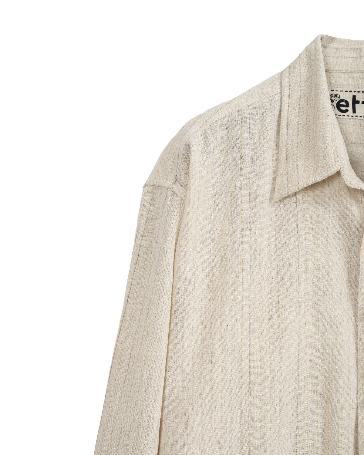Ivy Oxford Shirt White Gold