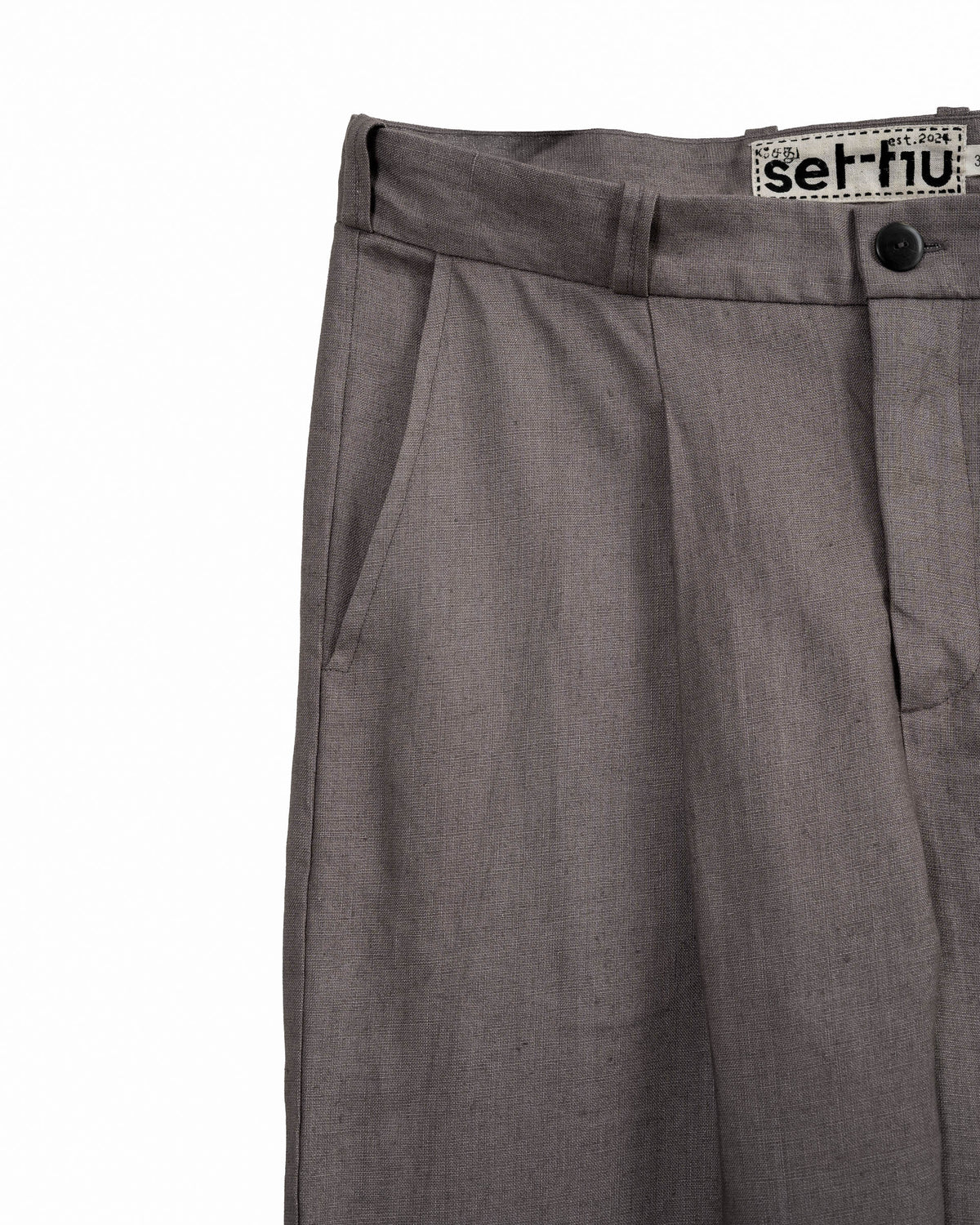 Dusk Pleated Trouser Mauve