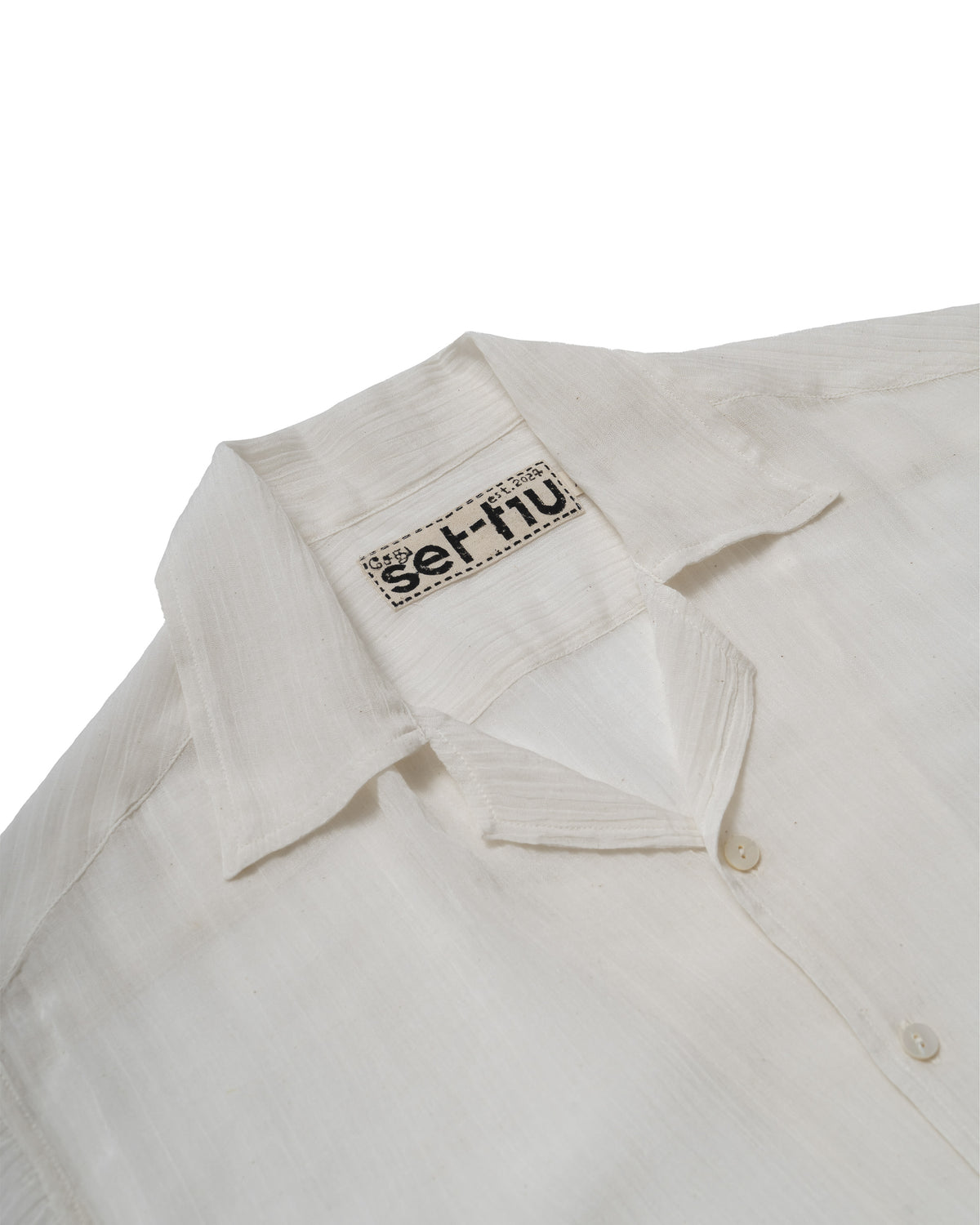 Coastal Camp Shirt White