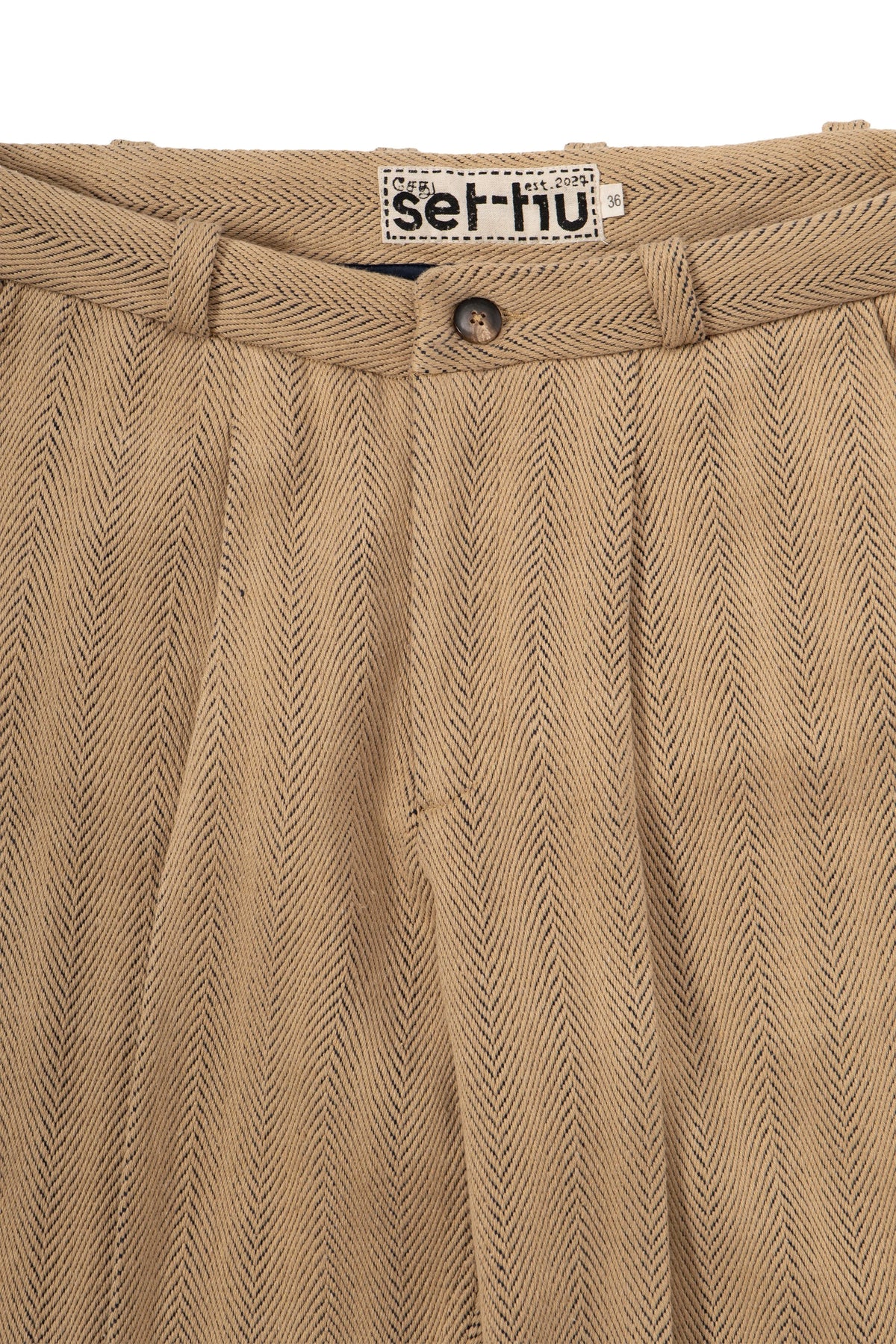 Wave Hill Pleated Trouser