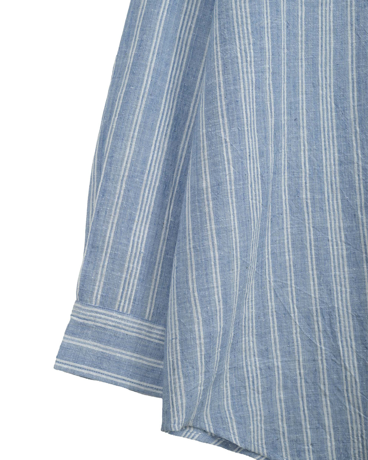 Ivy Oxford Shirt Blue Pinstripe