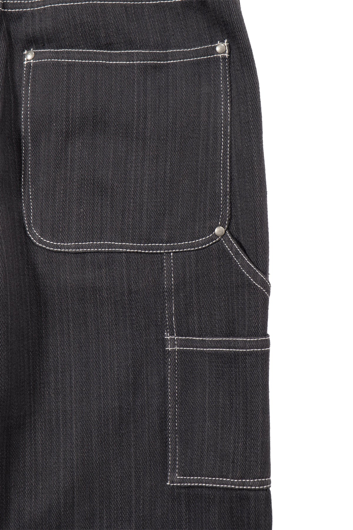8-Pocket Utility Jean Charcoal