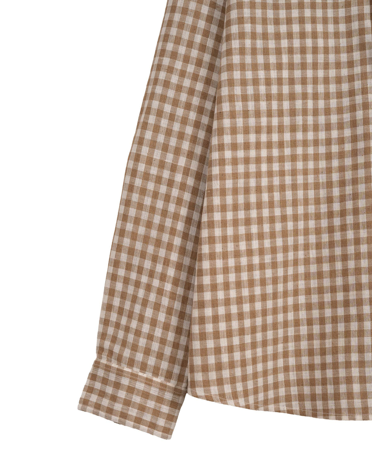 Upper Valley Check Shirt Fawn Gingham