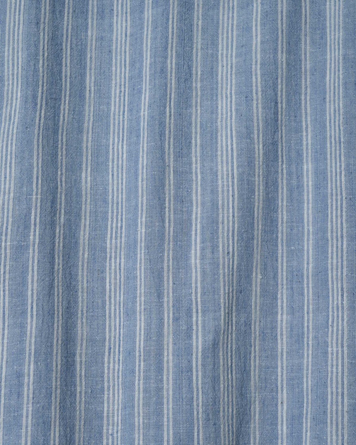 Ivy Oxford Shirt Blue Pinstripe