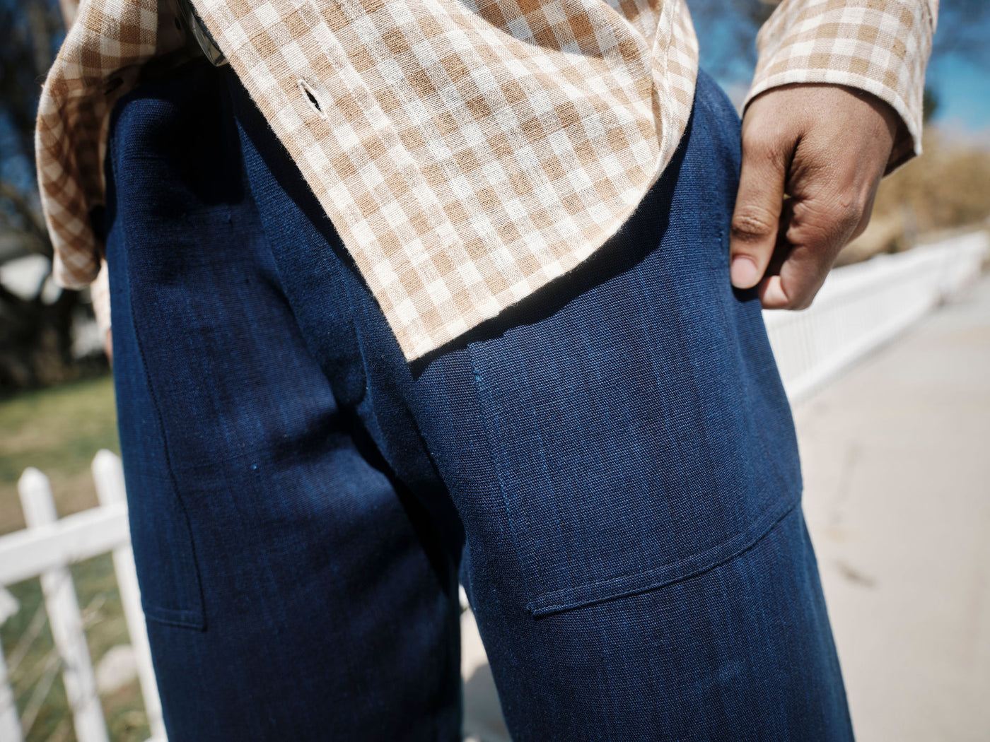 Upper Valley Check Shirt / Long Wharf Fatigue Short
