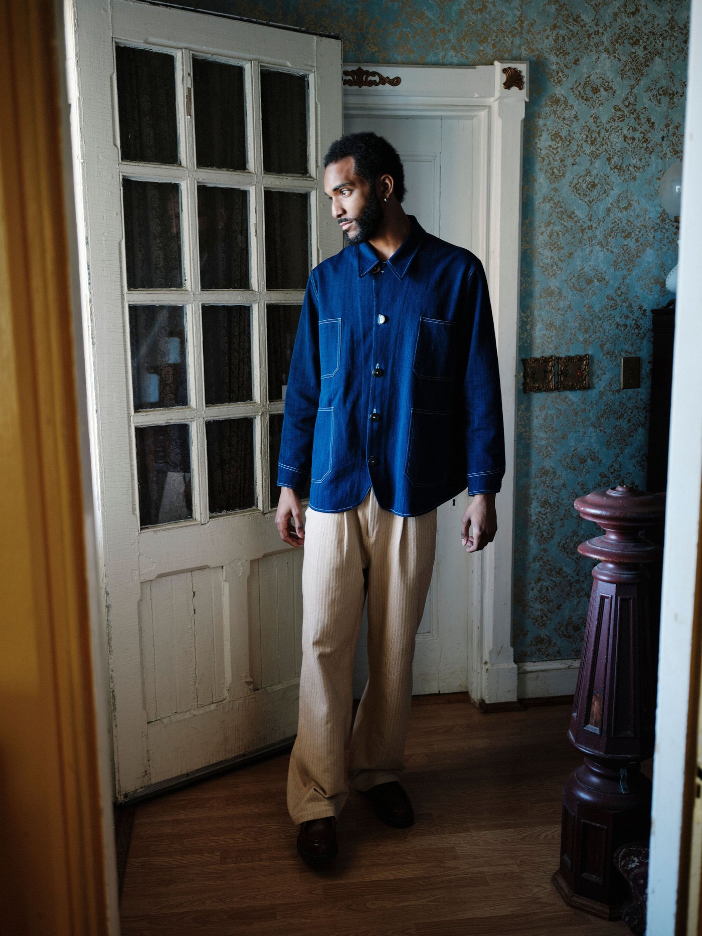 Long Wharf Chore Coat / Wave Hill Summer Trouser